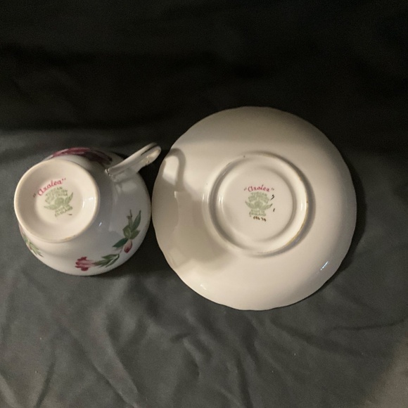 Tuscan Azalea  Tea Cup & Saucer - Picture 3 of 3